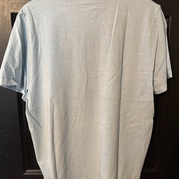 Madewell Men's Basic Vintage Wash Tshirt Light Blue Large - Picture 5 of 5